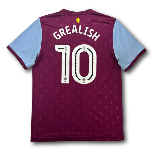 Aston Villa - 2017-18 - Heim - L - Hudora - Grealish #10