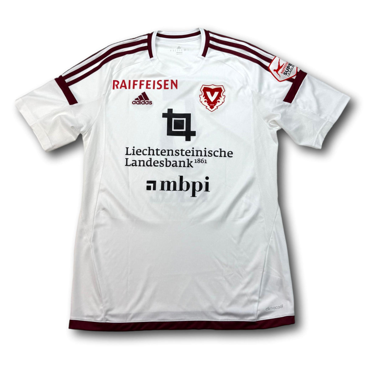 FC Vaduz - 2015-16 - Match-worn - Away - M - adidas - Pergl #5