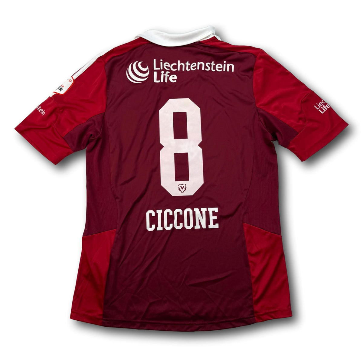 FC Vaduz - 2014-15 - Matchworn - Heim - M - adidas - Ciccone #8