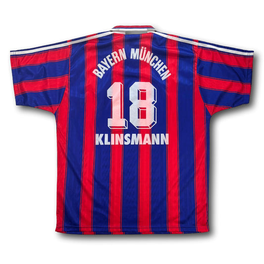 FC Bayern München - 1995-97 - Heim - L - adidas - Klinsmann #18