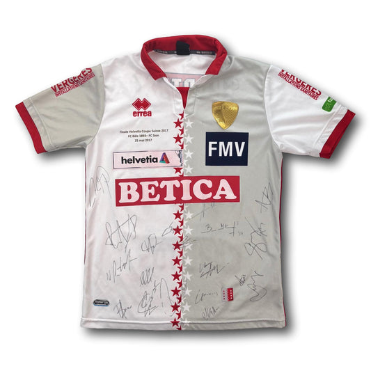 FC Sion - 2016-17 - Matchworn - M - Errea - Carlitos #10 - signiert