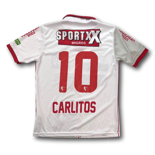 FC Sion - 2016-17 - Matchworn - M - Errea - Carlitos #10 - signiert