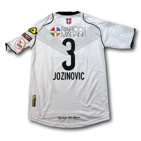 FC Lugano - 2015-16 - Porté en match - Extérieur - L - Acerbis - Jozinović #3