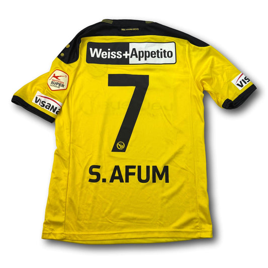 BSC Young Boys - 2013-14 - Match-worn - Home - M - Jako - S. Afum #7