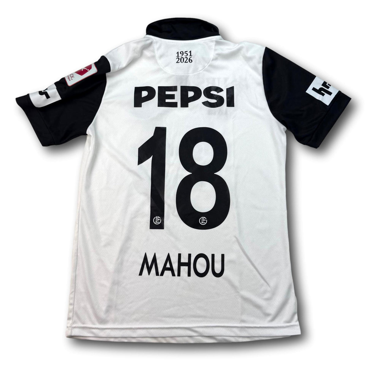 FC Lugano - 2025-26 - Match-worn - Home - M - Errea - Mahou #18