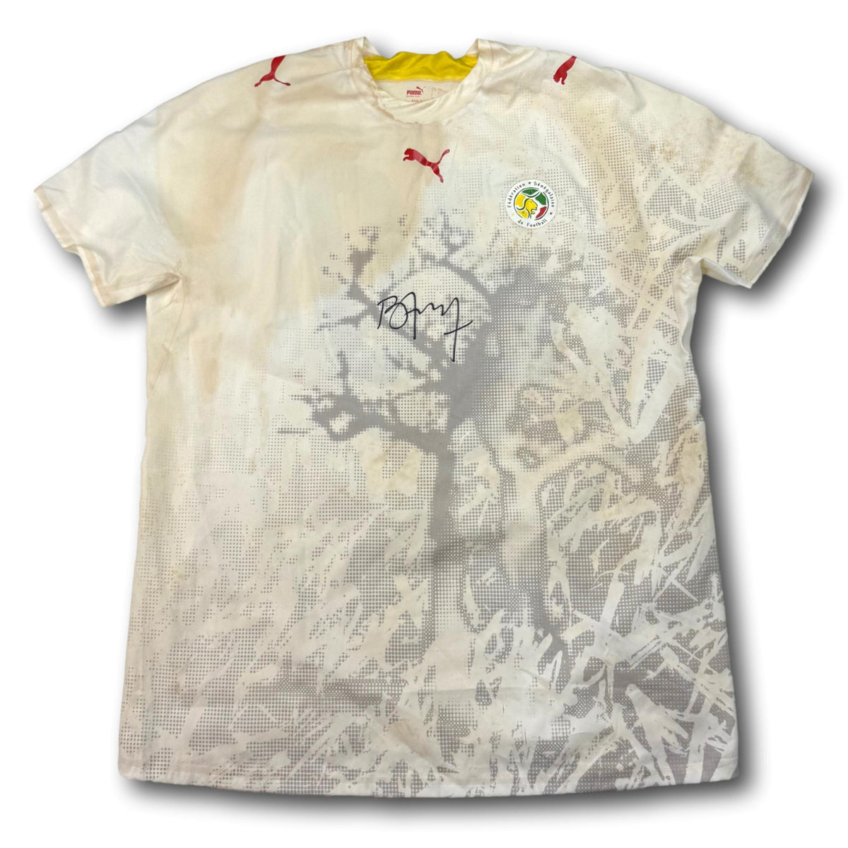 Senegal - 2006-07 - Match-worn - Home - XXL - Puma - #20 - signed