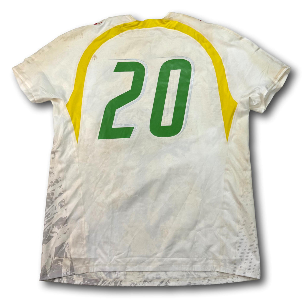 Senegal - 2006-07 - Match-worn - Home - XXL - Puma - #20 - signed