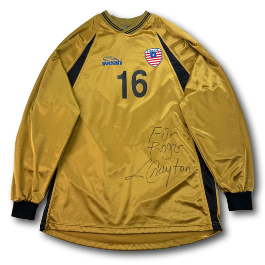 Liberia - 2001 - Matchworn - Torhüter - XL - weah - #16 - signiert