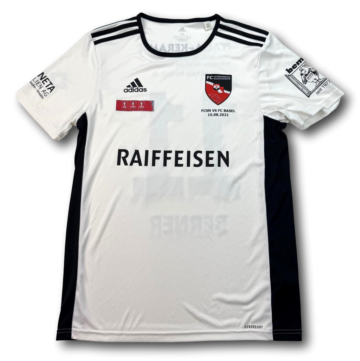 FC Schönenwerd-Niedergösgen - 2021 - Matchworn - Auswärts - M - adidas - Berner #11
