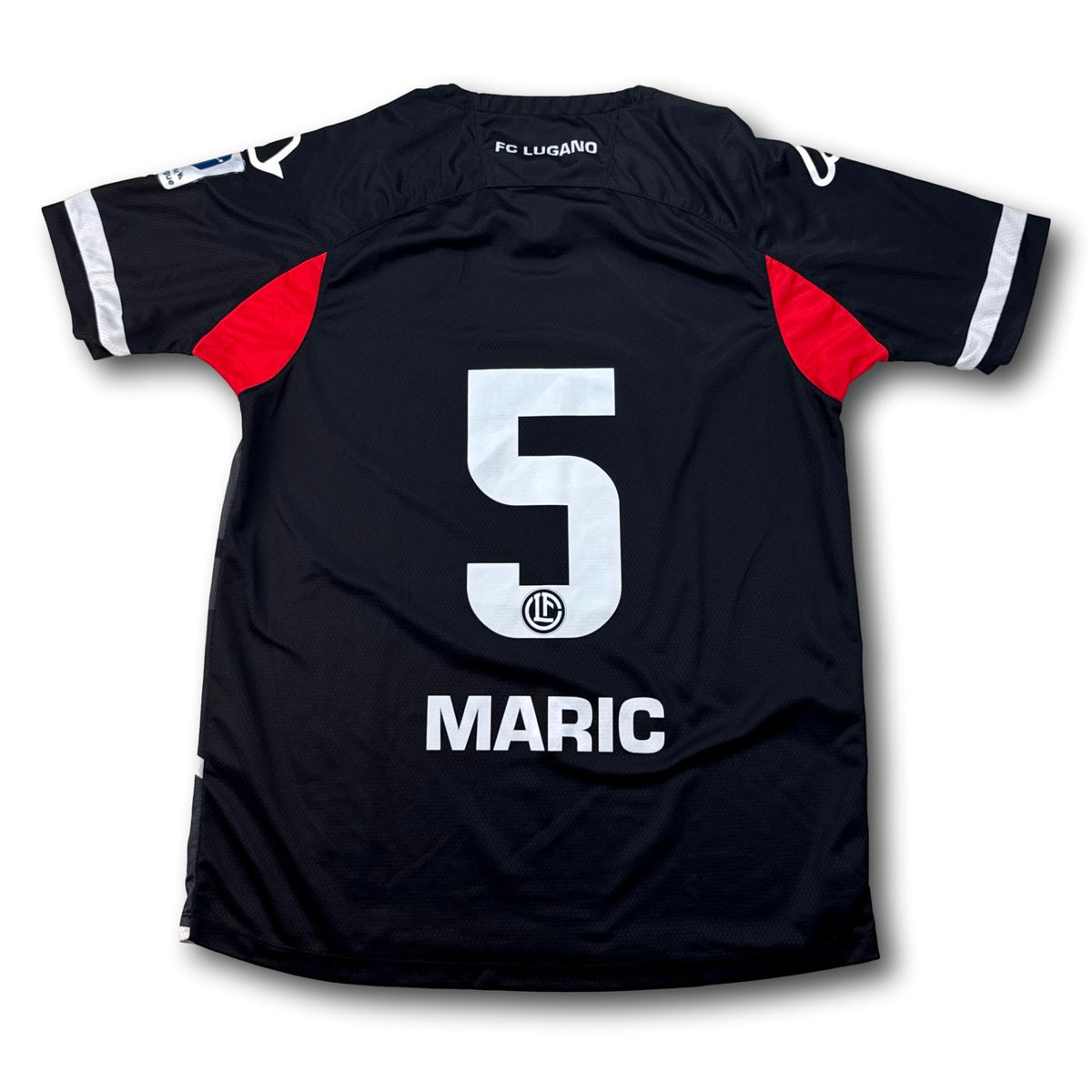 FC Lugano - 2021-22 - Match-worn - Home - XL - Acerbis - Maric #5