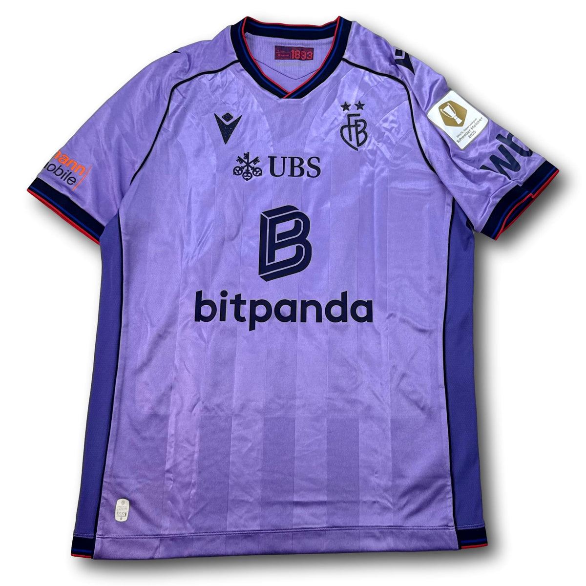 FC Basel - 2025-26 - Match-prepared - Away - L - Macron - Shaqiri #10