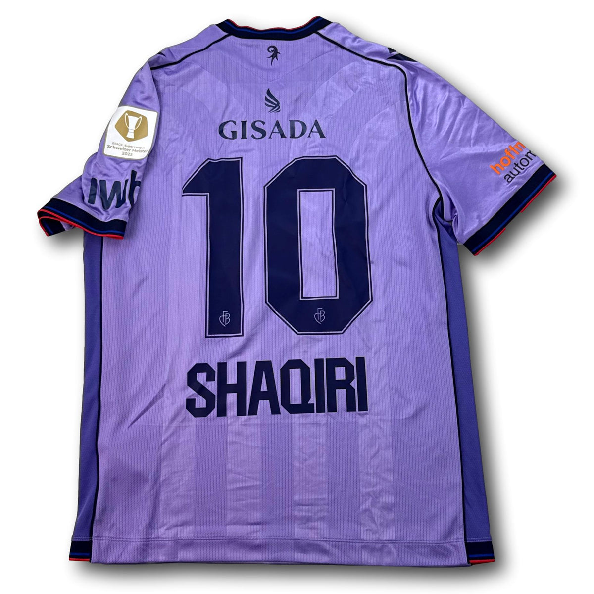 FC Basel - 2025-26 - Match-prepared - Away - L - Macron - Shaqiri #10