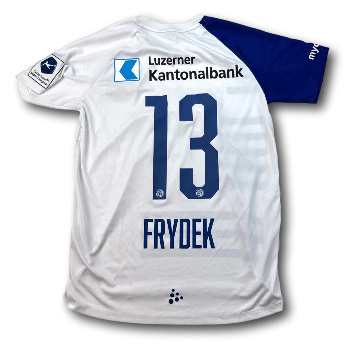 FC Luzern - 2021-22 - Match-worn - Away - M - Craft - Frydek #13