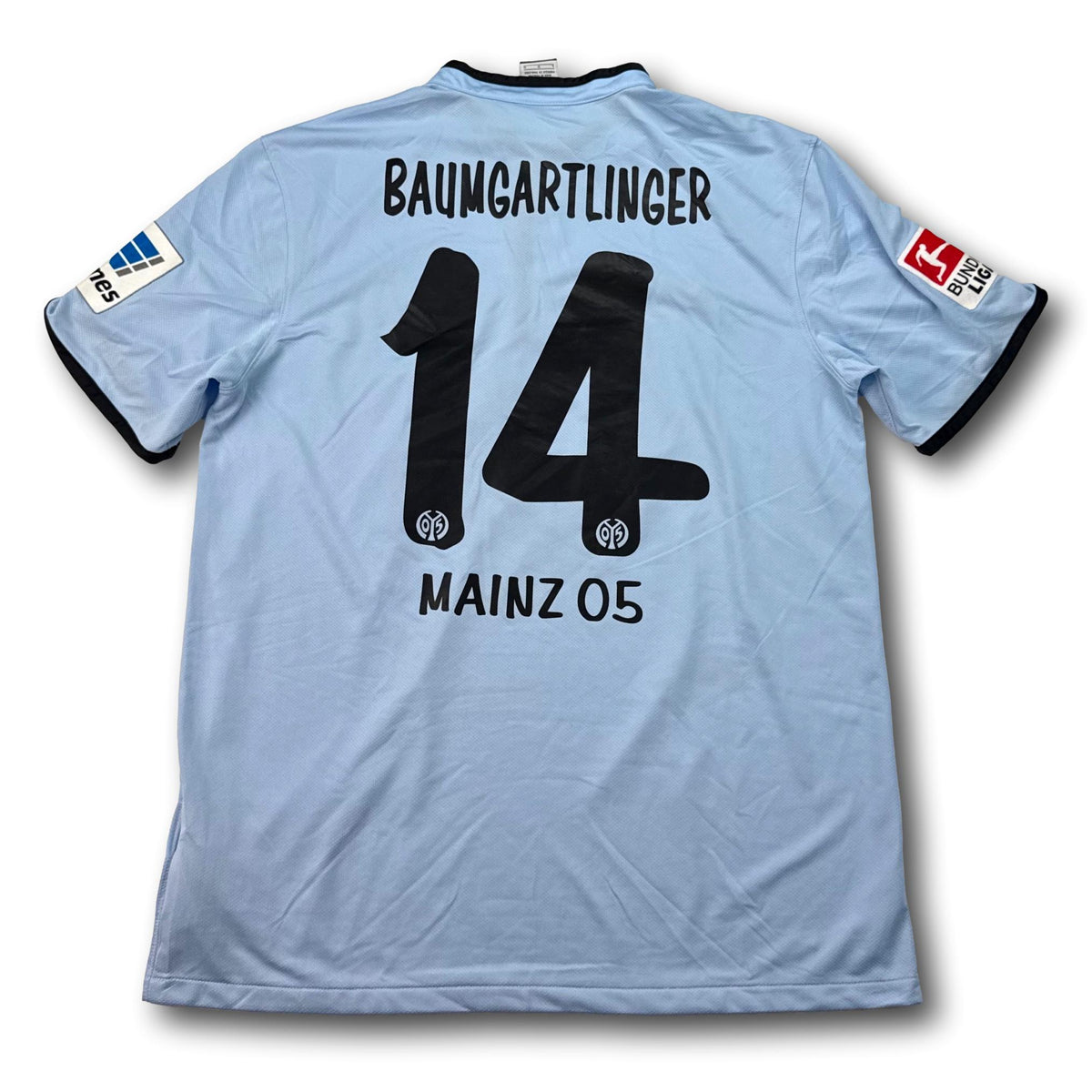Mainz 05 - 2013-14 - Porté en match - Troisième maillot - L - Nike - Baumgartlinger #14