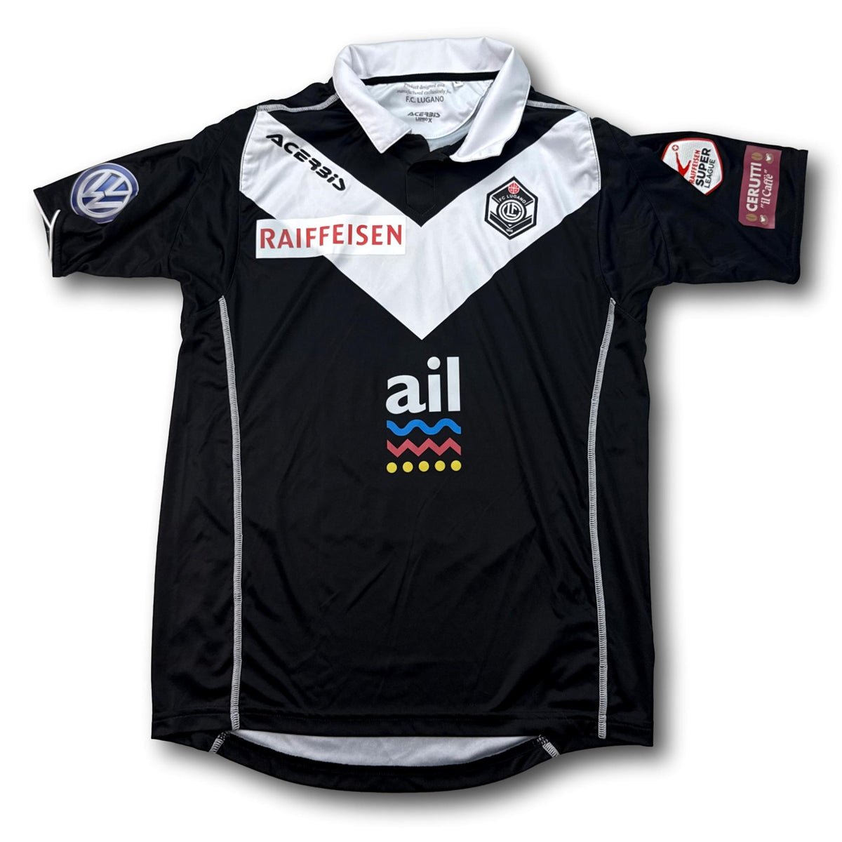 FC Lugano - 2016-17 - Match-worn - Home - L - Acerbis - Junior #11