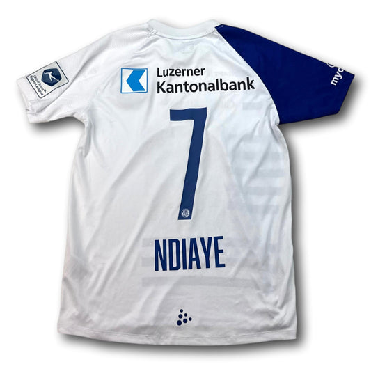 FC Luzern - 2021-22 - Matchworn - Auswärts - M - Craft - Ndiaye #7