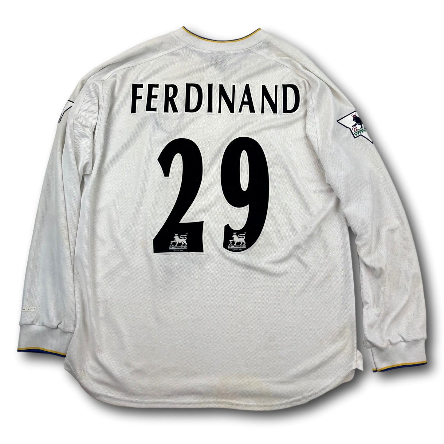 Leeds United - 2002--03 - Heim - L - Nike - Ferdinand #29