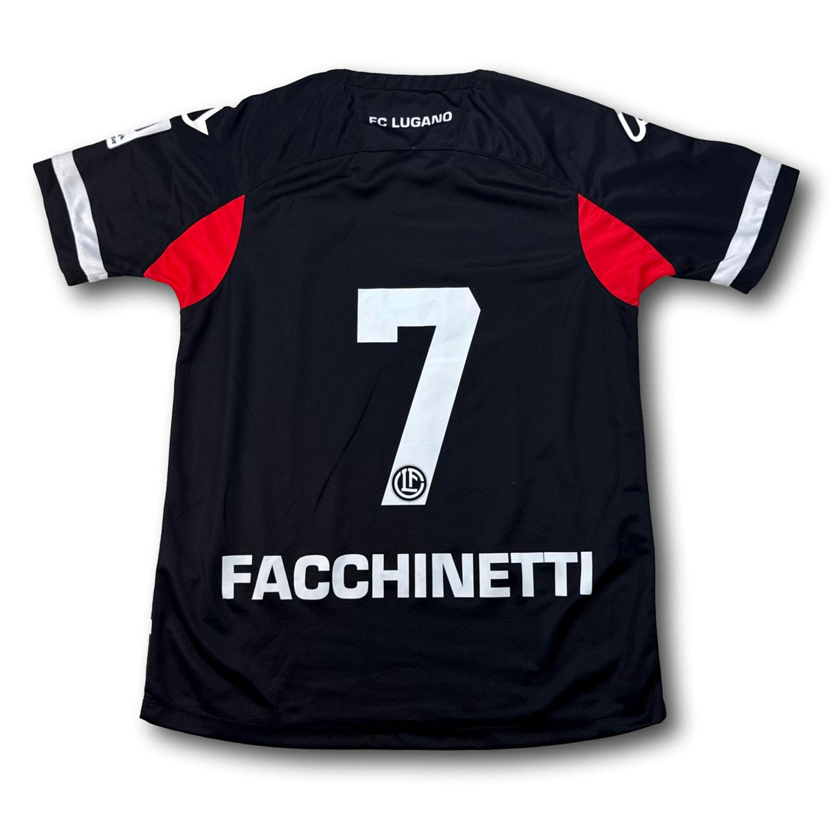 FC Lugano - 2021-22 - Match-worn - Home - M - Acerbis - Facchinetti #7