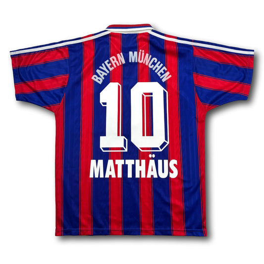 FC Bayern Munich - 1995-97 - Domicile - M - adidas - Matthäus #10