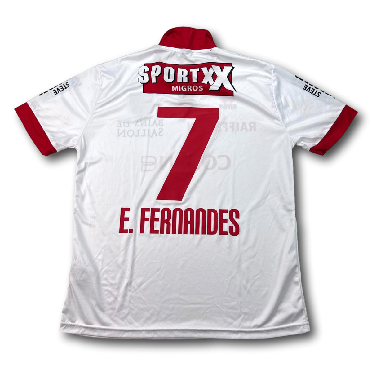 FC Sion - 2015-16 - Matchworn - Auswärts - L - Errea - E. Fernandes #7
