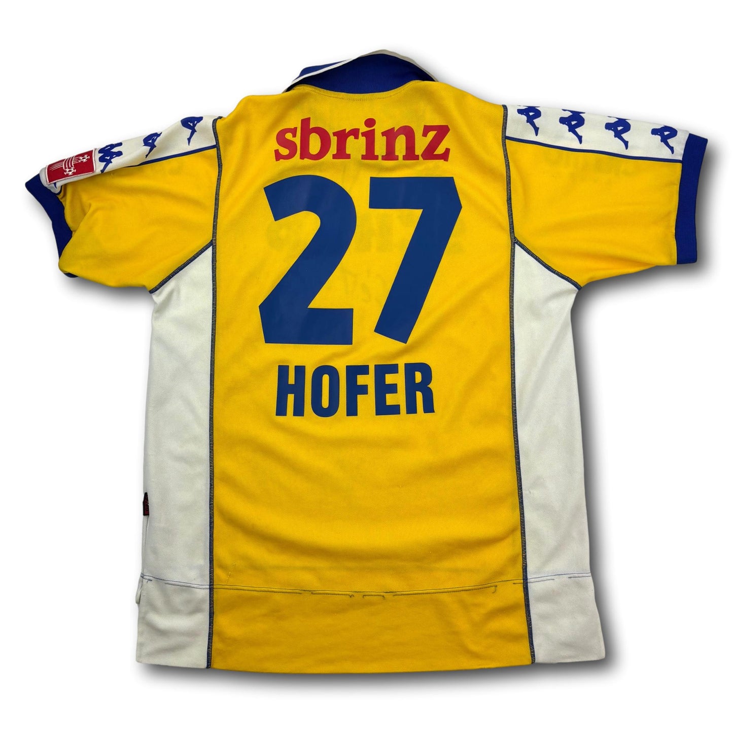 FC Luzern - 2000-01 - Auswärts - L - Kappa - Hofer #27 - signiert