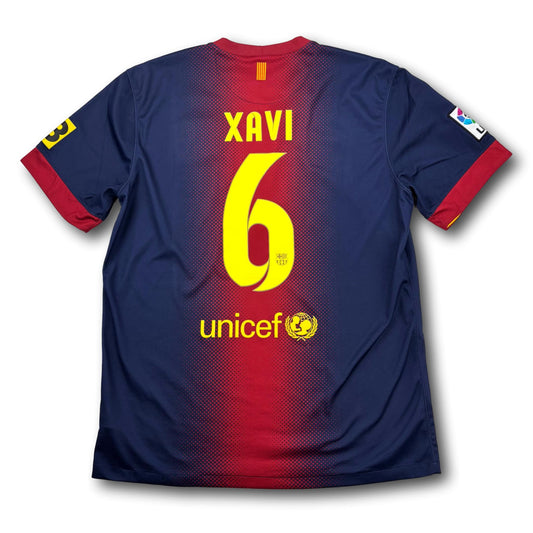 FC Barcelone - 2012-13 - Domicile - L - Nike - Xavi #6