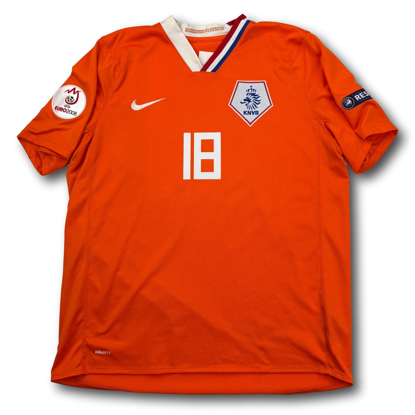 Niederlande - 2008-10 - Heim - XL - Nike - Kuyt #18