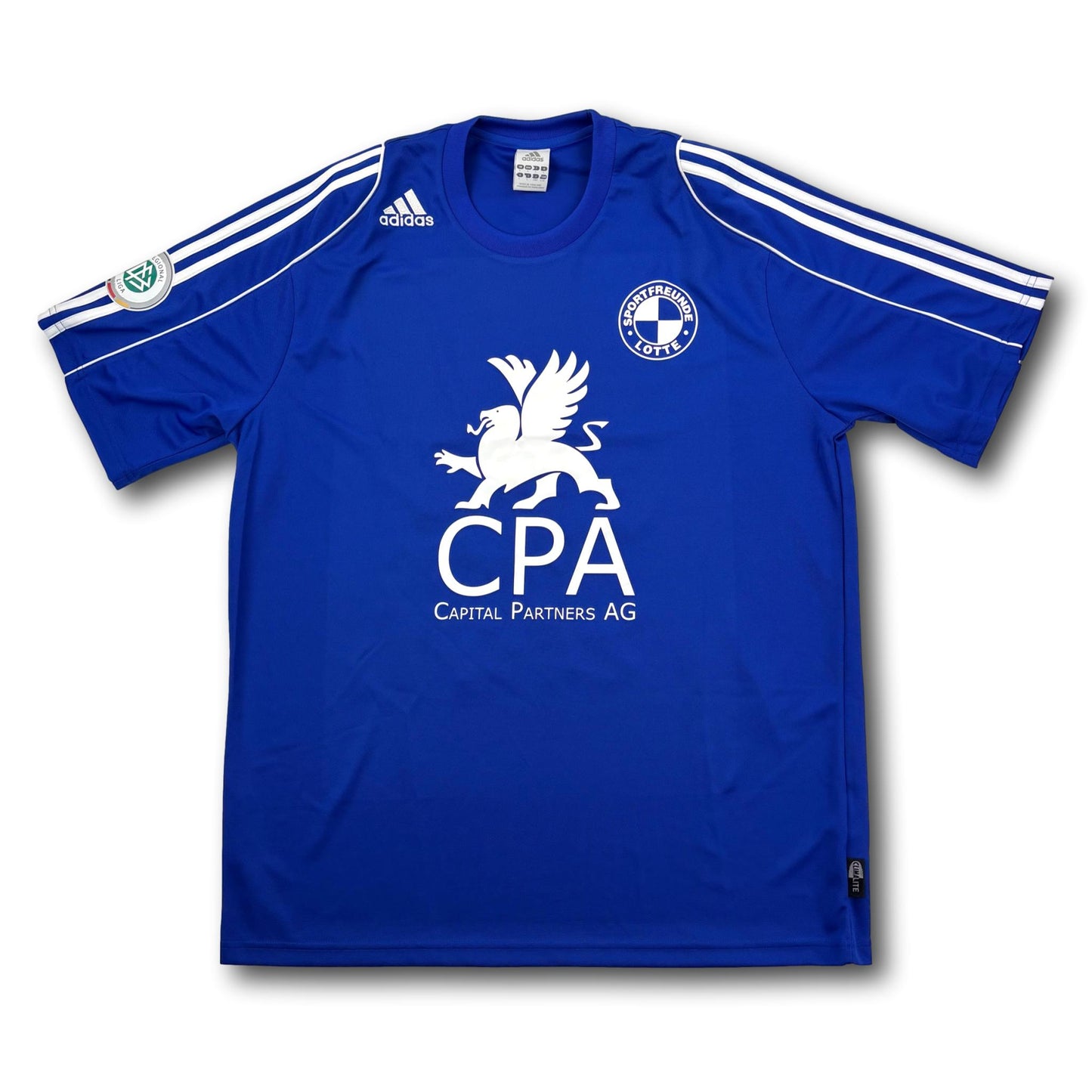 Sportfreunde Lotte - Heim - L - adidas - Santos de Brito #15 - signiert
