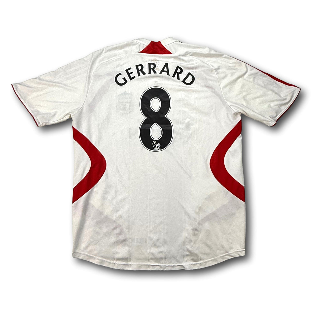 Liverpool FC - 2007-08 - Away - L - adidas - Gerrard #8