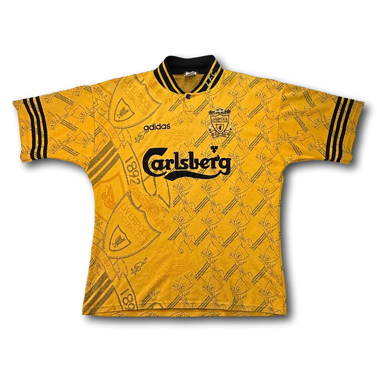 Liverpool FC - 1994-96 - Third - XL - adidas - Ruddock #25