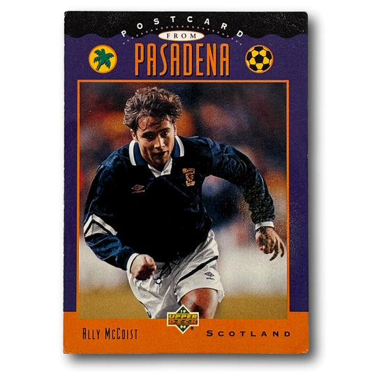 Upper Deck 1994 - Post Card from Pasadena - Ally McCoist