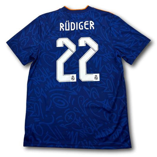 Real Madrid - 2021-22 - Away - L - adidas - Rüdiger #22