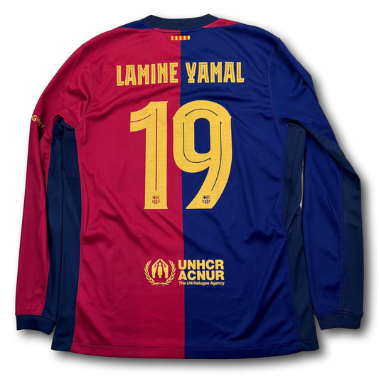 FC Barcelona - 2024-25 - Home - L - Nike - Lamine Yamal #19