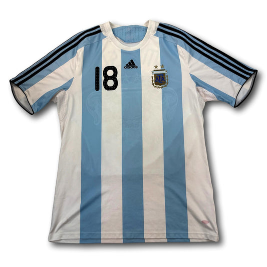 Argentina - 2007-09 - Home - XL - adidas - Messi #18