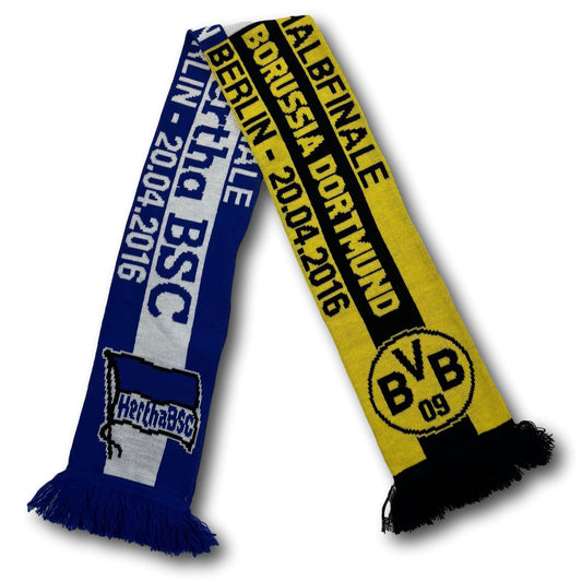 Borussia Dortmund / Hertha Berlin - DFB-Pokal Halbfinale 2016 - Fanschal