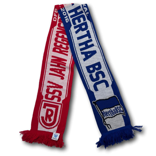Hertha Berlin / SSV Jahn Regensburg - DFB-Pokal 2016 - Fanschal