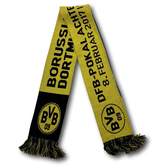 Borussia Dortmund / Hertha Berlin - DFB-Pokal Achtelfinale 2017 - Fanschal