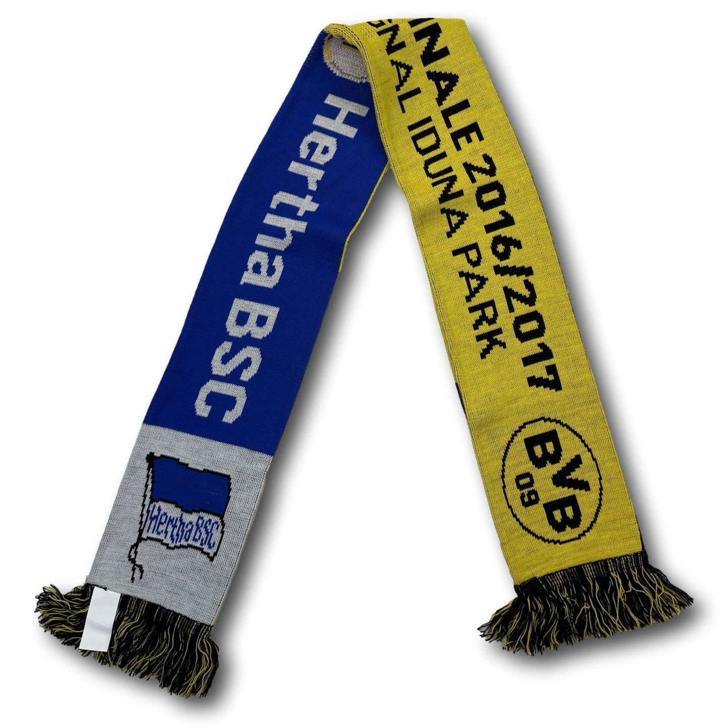 Borussia Dortmund / Hertha Berlin - DFB-Pokal Achtelfinale 2017 - Fanschal