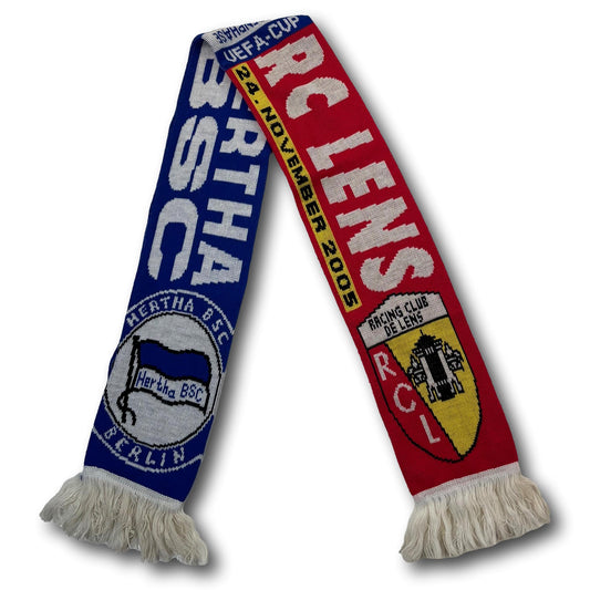 RC Lens / Hertha Berlin - UEFA Cup 2005 - Fanschal