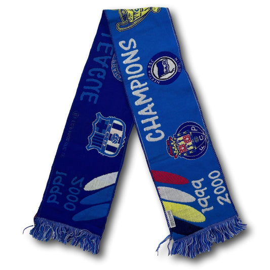 FC Porto / Hertha Berlin / AC Sparta Prag / FC Barcelona - UEFA Champions League 1999-2000 - Fanschal