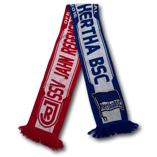 Hertha Berlin / SSV Jahn Regensburg - DFB-Pokal 2016 - Fanschal