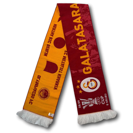 Galatasaray / Benfica Lissabon / Hertha Berlin / FC Metalist Charkiw / Olympiakos FC - UEFA Cup 2008-09 - Fanschal
