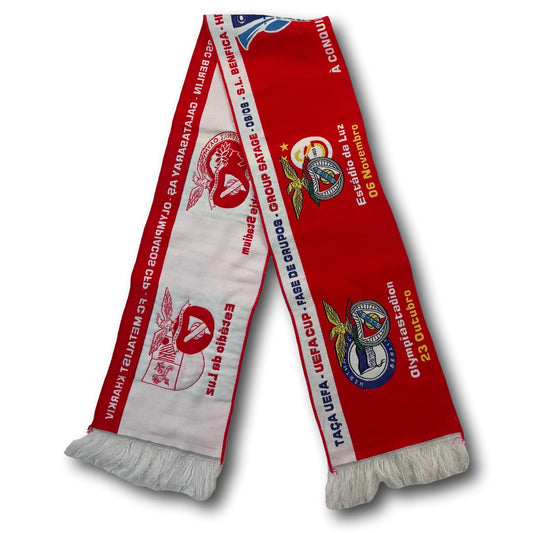 Galatasaray / Benfica Lissabon / Hertha Berlin / FC Metalist Charkiw / Olympiakos FC - UEFA Cup 2008-09 - Fanschal