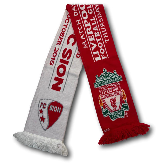 FC Sion / Liverpool FC - 2015 - Fanschal