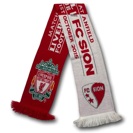 FC Sion / Liverpool FC - 2015 - Fanschal