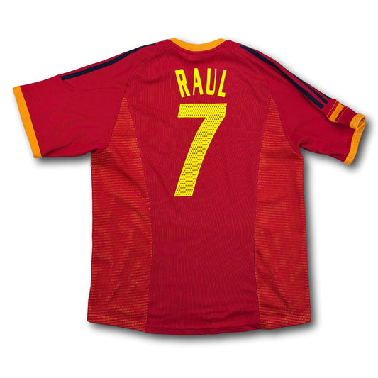 Spain - 2002-04 - Home - L - adidas - Raul #7
