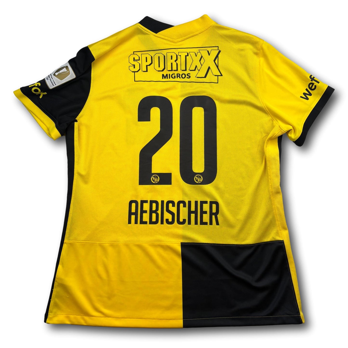 BSC Young Boys - 2021-22 - Domicile - XXL - Nike - Aebischer #20