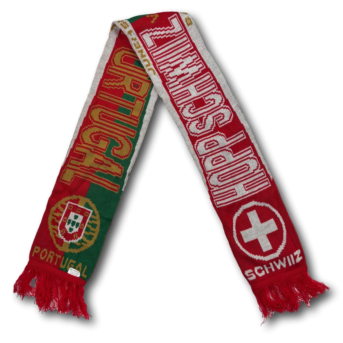 Portugal and Switzerland - fan scarf