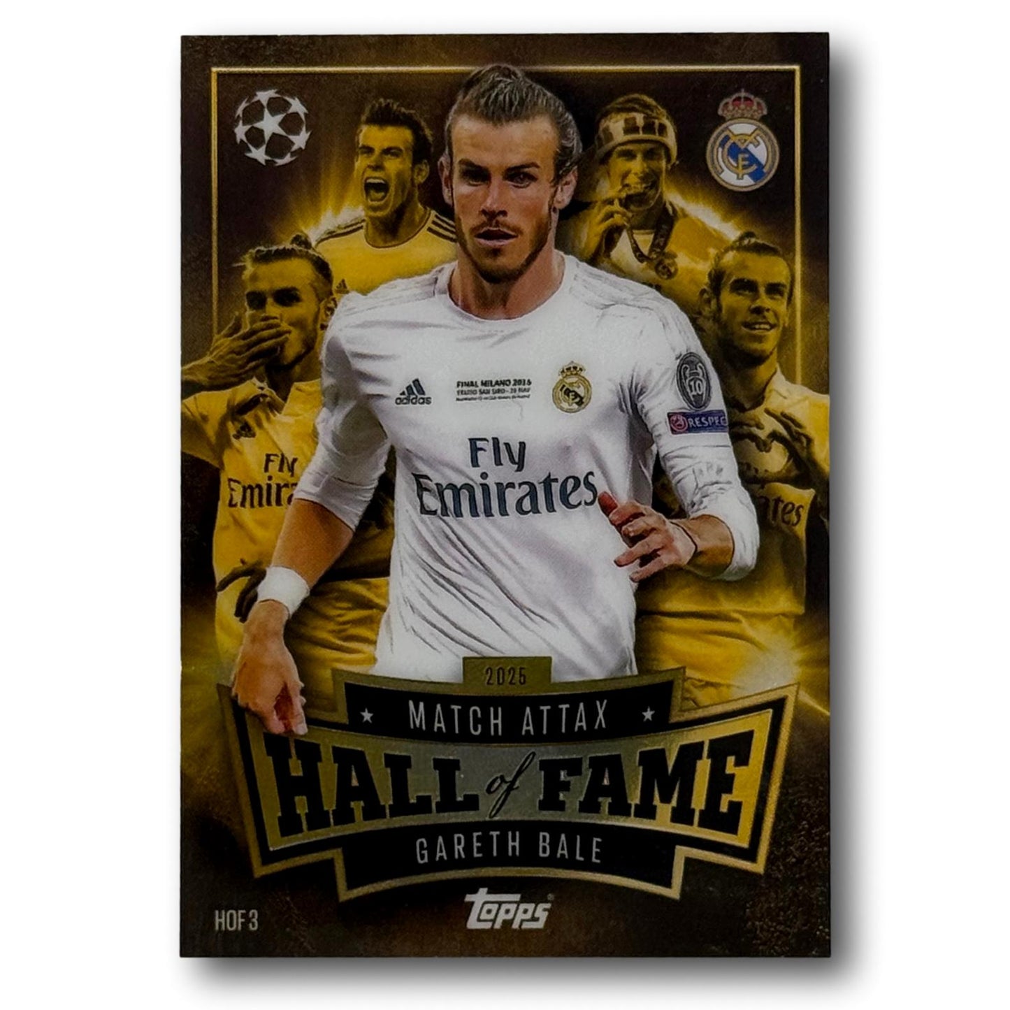 Topps Match Attax 2025/26 - Temple de la renommée - Gareth Bale