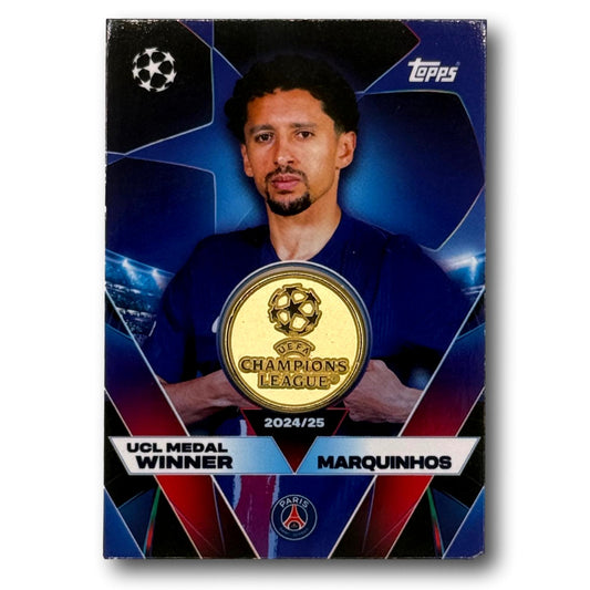 Topps Match Attax 2025/26 - UCL Medal Winner Relic - Marquinhos